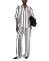 Anine Bing Satin Stripe Coco Shirt