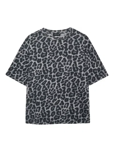 Anine Bing Cohen T-shirt In Gray