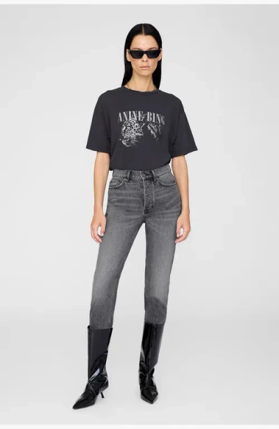Anine Bing Cohen Tee T-shirt In Black