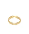 Anine Bing Coil Chain Bracelet In Yellow