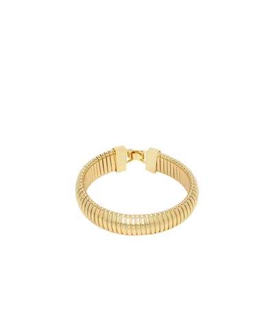 Anine Bing Coil Chain Bracelet In Yellow