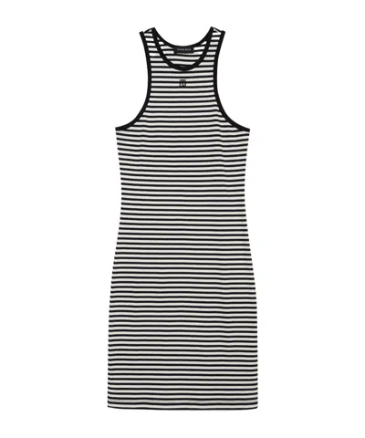 Anine Bing Cole A Line Dress In Black