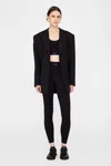 Anine Bing Cole Legging In Black In Black