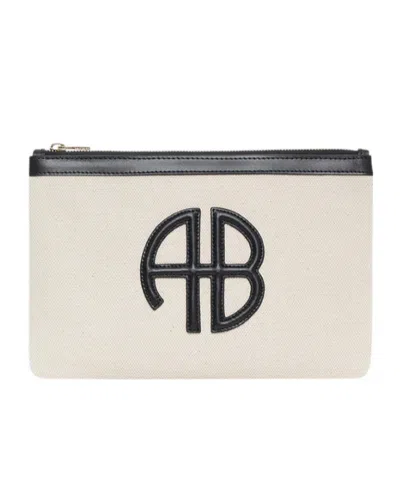 Anine Bing Compact Shoulder Bag In Black