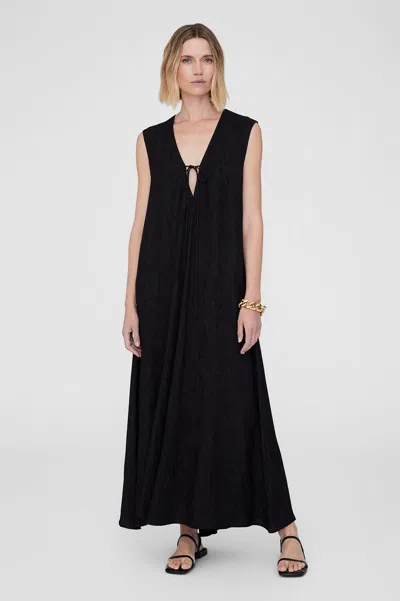 Anine Bing Constance Dress In Black