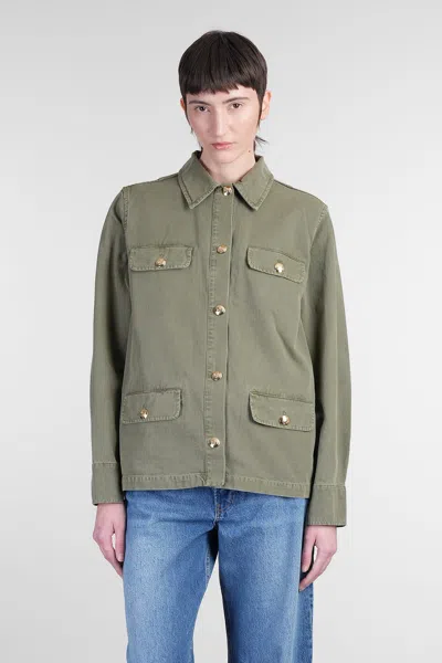 Anine Bing Corey Jacket In Green