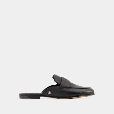 ANINE BING MULES CORRINE - ANINE BING - CUIR - NOIR