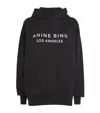 Anine Bing Alto Logo Sweatshirt Hoodie In Black