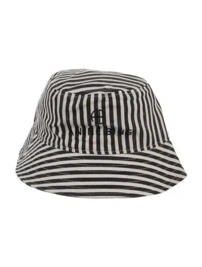 Pre-owned Anine Bing Cotton Bucket Hat In Multi