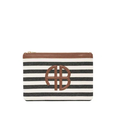 Anine Bing Cotton Clutch Bags