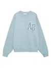 Anine Bing Cotton Sweatshirt In Blue