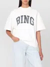 Anine Bing Jay Printed Cotton-jersey Sweatshirt In White