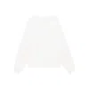 Anine Bing Monogram Fleece Dropped Shoulders Ribbed Cuffs