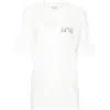 Anine Bing Walker Tee Trip Cotton T-shirt