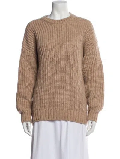Pre-owned Anine Bing Crew Neck Sweater In Multi