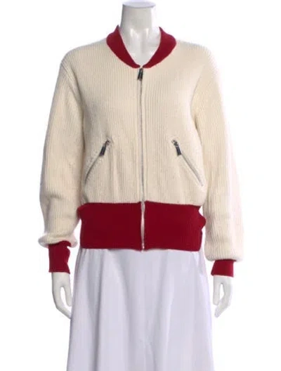 Pre-owned Anine Bing Crew Neck Sweater In Neutral