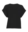 Anine Bing Crinkled Jollie Blouse In Black