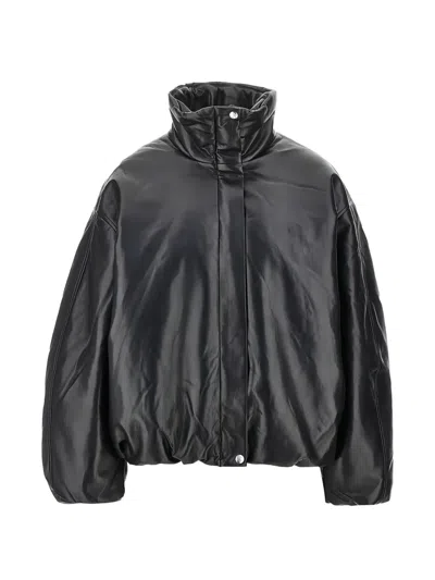 Anine Bing Cyr Puffer Jacket In Black