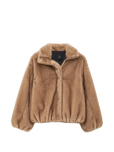 Anine Bing Cyrus Jacket In Burgundy
