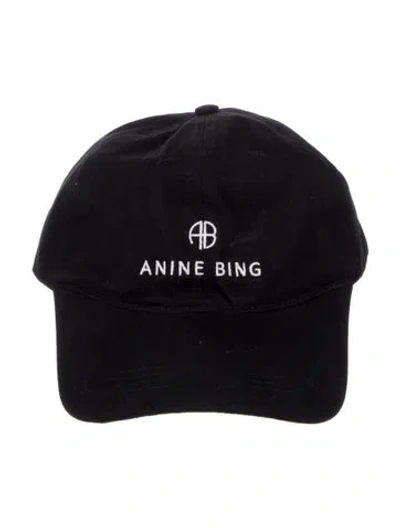 Pre-owned Anine Bing Dad Hat In Black