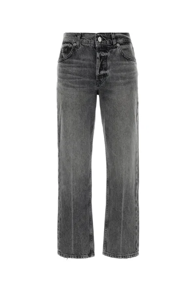 Anine Bing Dark Grey Denim Jeans