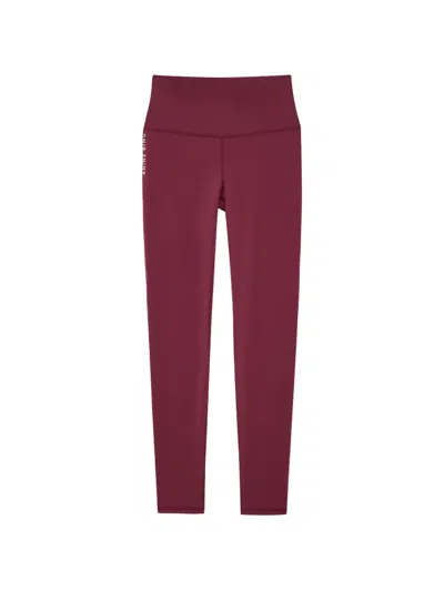 Anine Bing Dave Leggings In Red