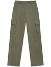 Anine Bing Dayton Cargo Pants - Olive In Green