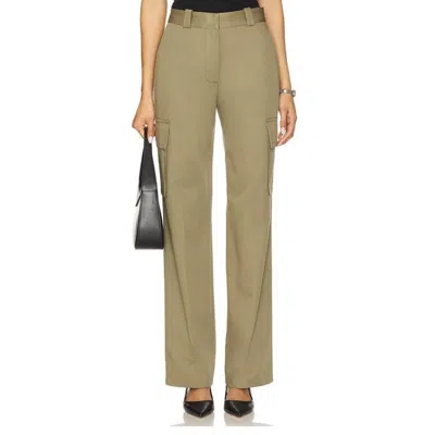 Anine Bing Dayton Cargo Pant In Green