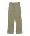 Anine Bing Dayton Cargo Pants - Olive In Gray