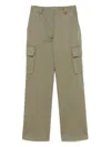 Anine Bing Dayton Cargo Pants - Olive In Green