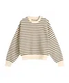 Anine Bing Dean Striped Sweatshirt