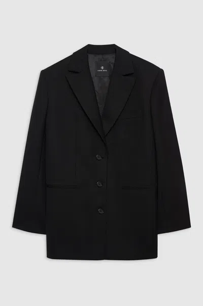 ANINE BING ANINE BING DECLAN BLAZER IN BLACK
