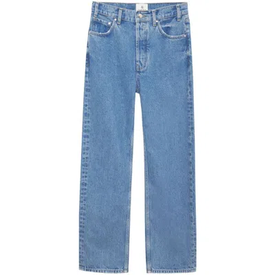 Anine Bing Denim Boyfriend Jeans In Blue