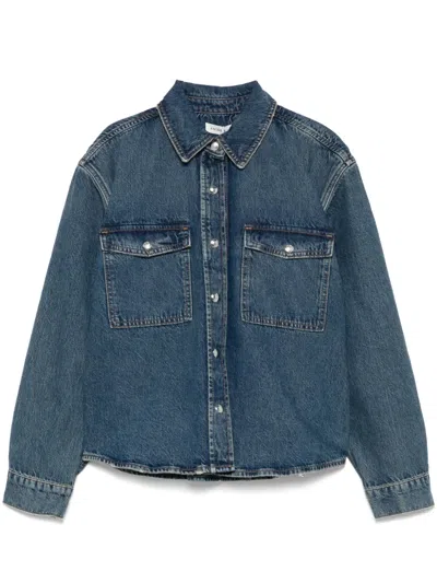 Anine Bing Denim Shirt In Blue