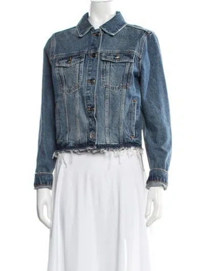 Pre-owned Anine Bing Denim Jacket In Blue