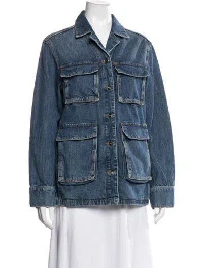 Pre-owned Anine Bing Denim Jacket In Blue