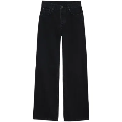 Anine Bing Denim Wide-leg Jeans