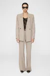 Anine Bing Diana Blazer In Sand In Sand