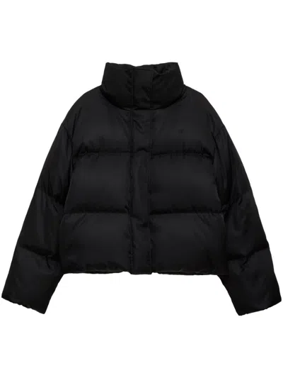 Anine Bing Dorian Puffer Jacket In Black