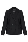 Anine Bing Evarly Blazer Woman Balck In Black