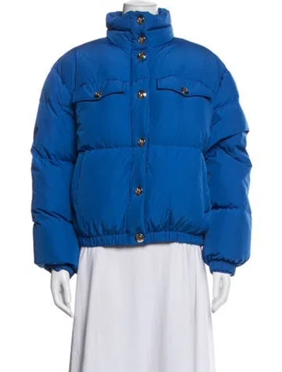 Pre-owned Anine Bing Down Jacket In Blue