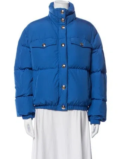 Pre-owned Anine Bing Down Jacket In Blue