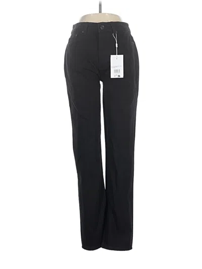 Pre-owned Anine Bing Dress Pants In Black
