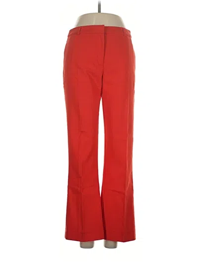 Pre-owned Anine Bing Dress Pants In Red
