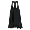 Anine Bing Lilith Silk-blend Mini Dress
