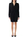 Anine Bing Mathilde Mini Dress In Black