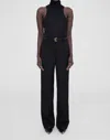 Anine Bing Drew Pant In Black In Black