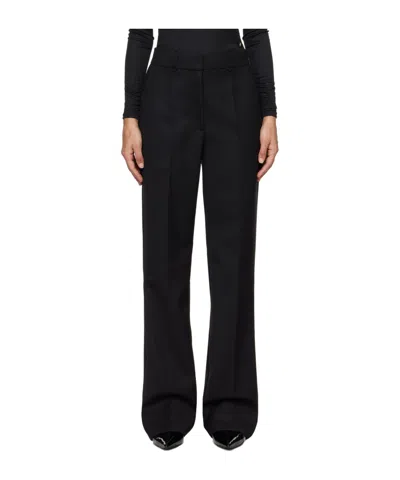 Anine Bing Drew Tailored Trousers In Black
