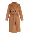 Anine Bing Womens Brown Dylan Double-breasted Relaxed-fit Wool And Cashmere Coat In Brown