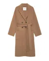 Anine Bing Dylan Coat In Camel In Brown